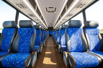 Janesville Charter Bus Inside